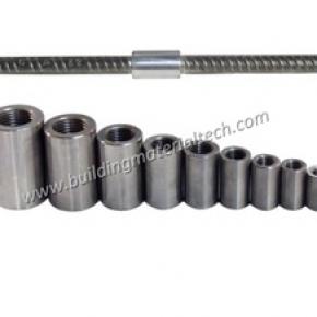 Threaded rebar coupler 